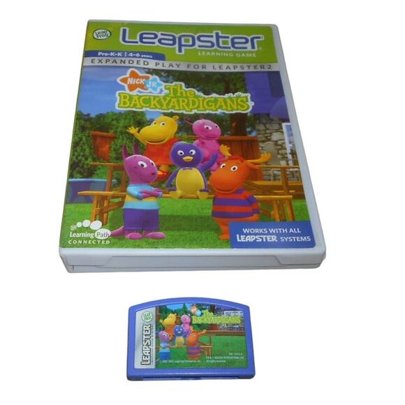 Leapster Nick Jr. The Backyardigans Learning Game Leap Frog Pre-K to K 2006 - Picture 1 of 4